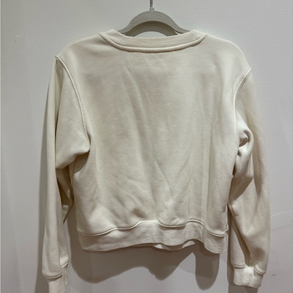 Fabletics Sweaters - Fabletics Crew Neck Cream Sweatshirt